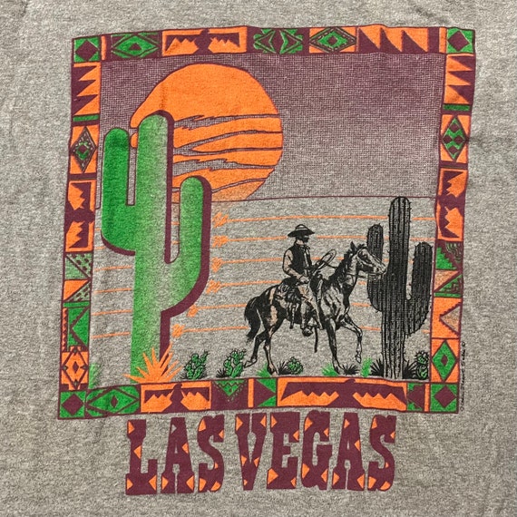 Cute vintage 1980’s Las Vegas t-shirt, small - image 2