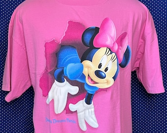 Vintage late 1990’s double sided Minnie Mouse t-shirt, XL