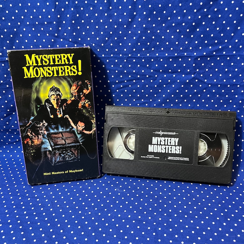 Vintage Mystery Monsters VHS Tape - Etsy