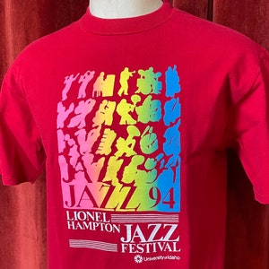 Vintage 1994 Lionel Hampton Jazz Festival t-shirt, medium