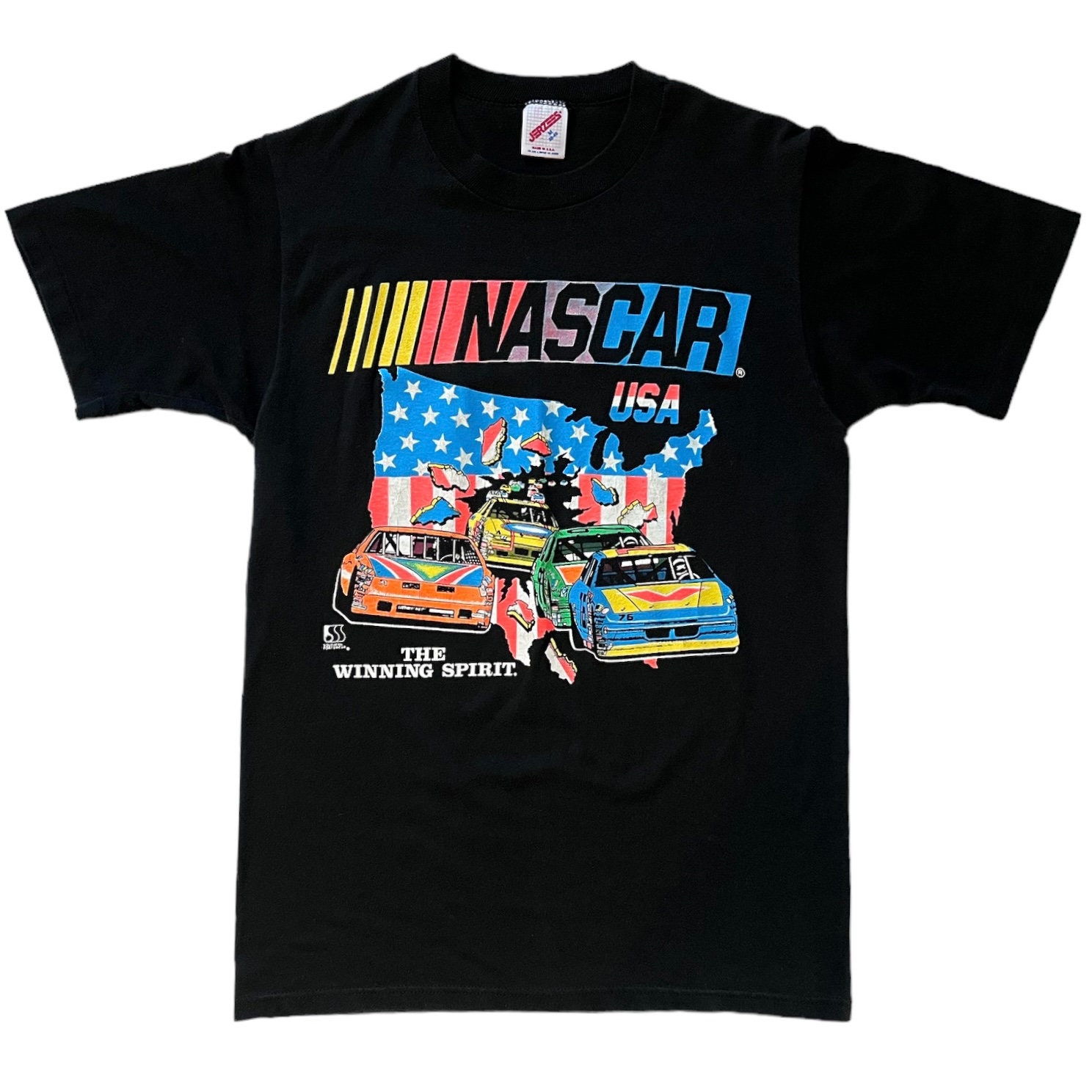 Vintage 1980's NASCAR T-shirt, Small - Etsy