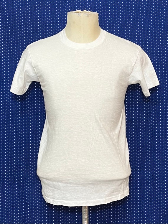 Vintage 1960’s-1970’s Hanes blank white cotton und