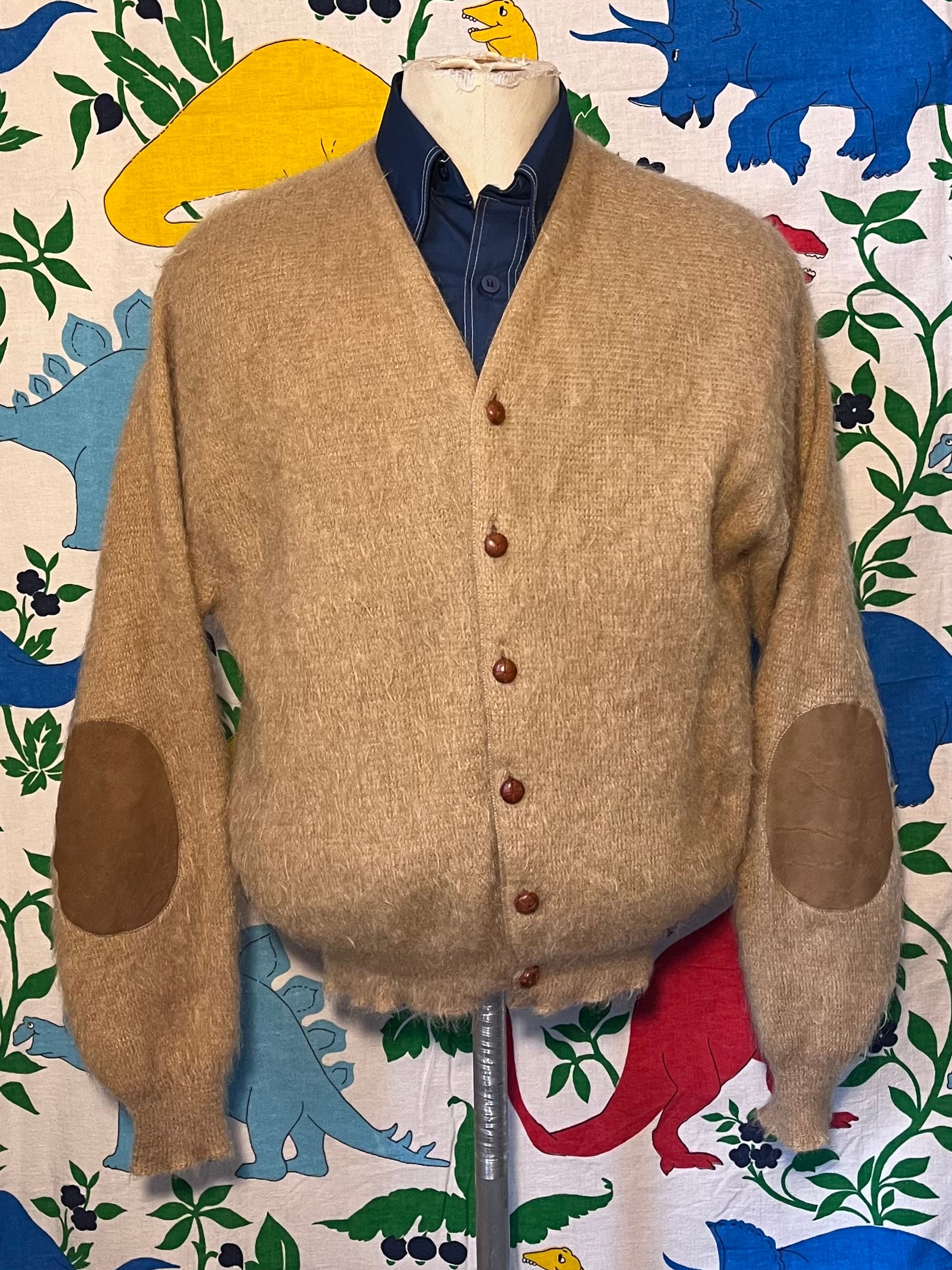 Vintage 1960's-1970's Arrow Mohair Wool Cardigan Sweater Vintage 1960's-1970's Arrow Mohair Wool Cardigan Sweater