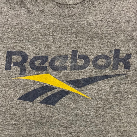 Distressed vintage 1990’s Reebok logo t-shirt, XXL - image 3