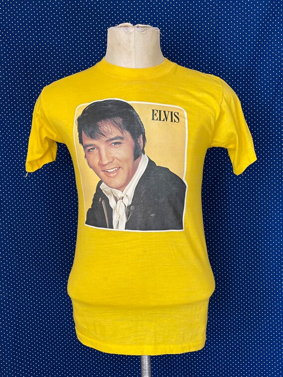 Vintage 1970’s Elvis iron-on t-shirt, XS - image 2