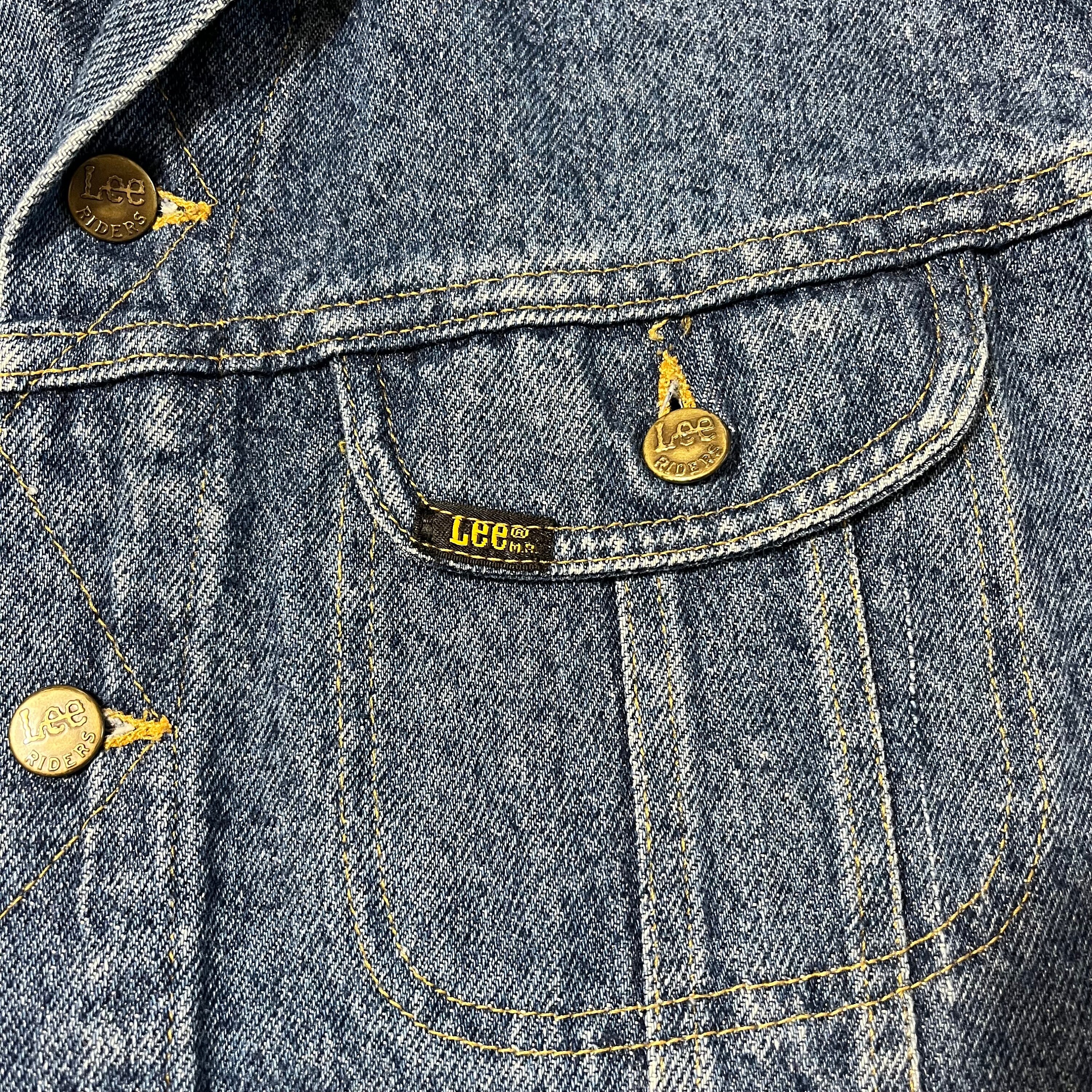 Vintage 1980's Lee Denim Jacket, Medium - Etsy
