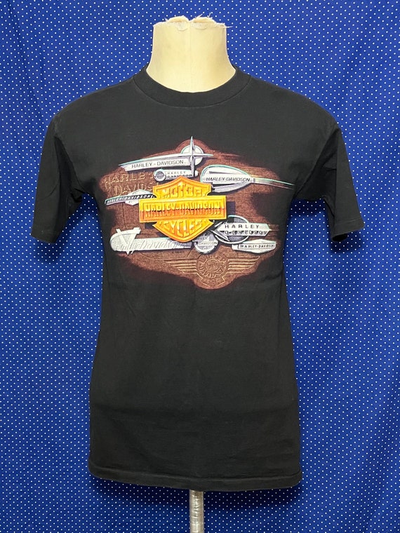 Harley-Davidson 90s ヴィンテージtシャツ 90s Vintage 1992 Harley Davidson 'pittsburgh' Distressed T-shirt