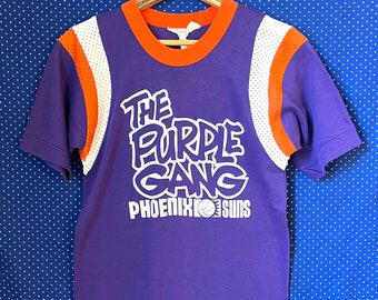 Vintage 1980’s Phoenix Suns The Purple Gang t-shirt, XS