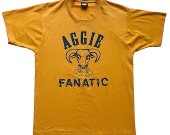 Vintage late 80’s, early 90’s Aggie Fanatic t-shirt, medium