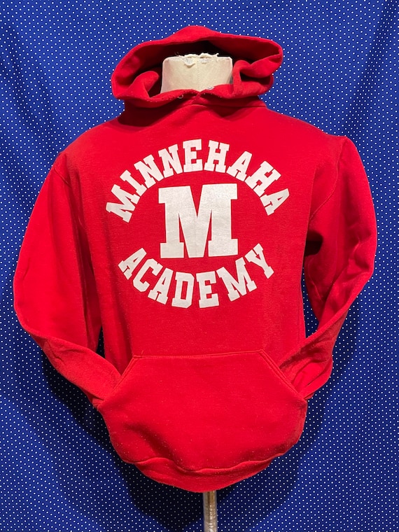 Vintage 1970’s-1980’s Minnehaha Academy pullover h