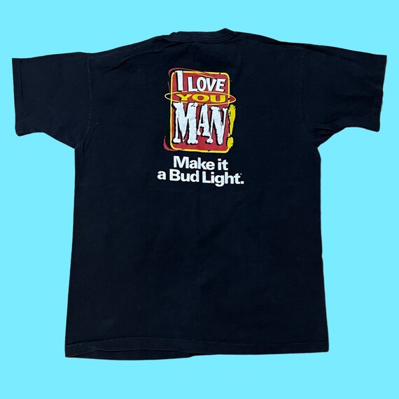 Vintage 1996 I Love You, Man Bud Light T-shirt, Slim XL - Etsy
