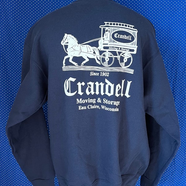 Vintage 1990’s Crandell Moving And Storage pullover crewneck sweatshirt, large