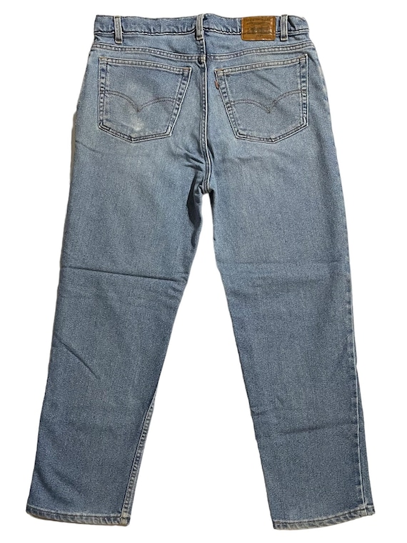 Distressed vintage 1990’s 1999 Levi’s 540 flex bl… - image 3