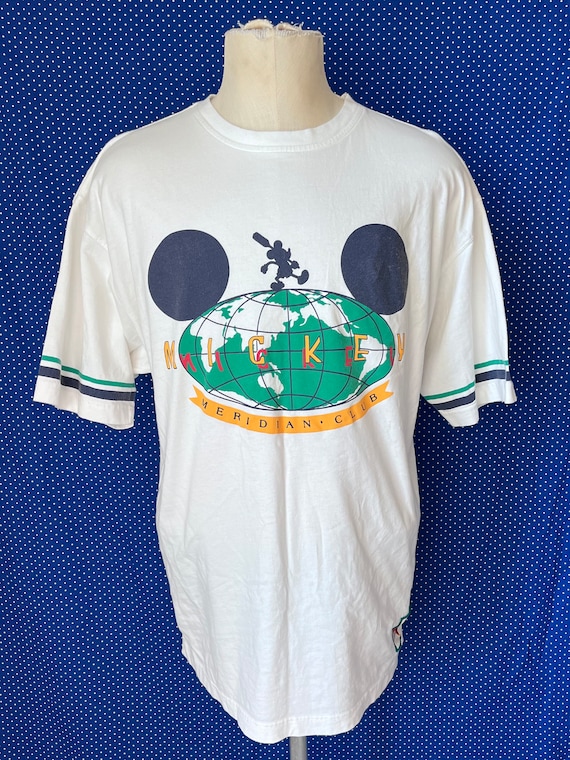 Vintage 1990’s Mickey Mouse Meridian Club t-shirt,