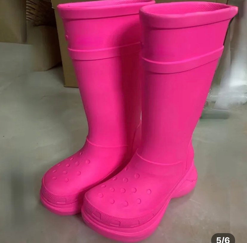 moreel Klassiek blootstelling Designer rain boots - Etsy Nederland