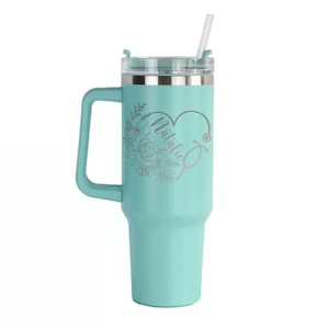 Personalized Nurse Doctor Appreciation Laser Engraved 40oz Tumbler with Handle