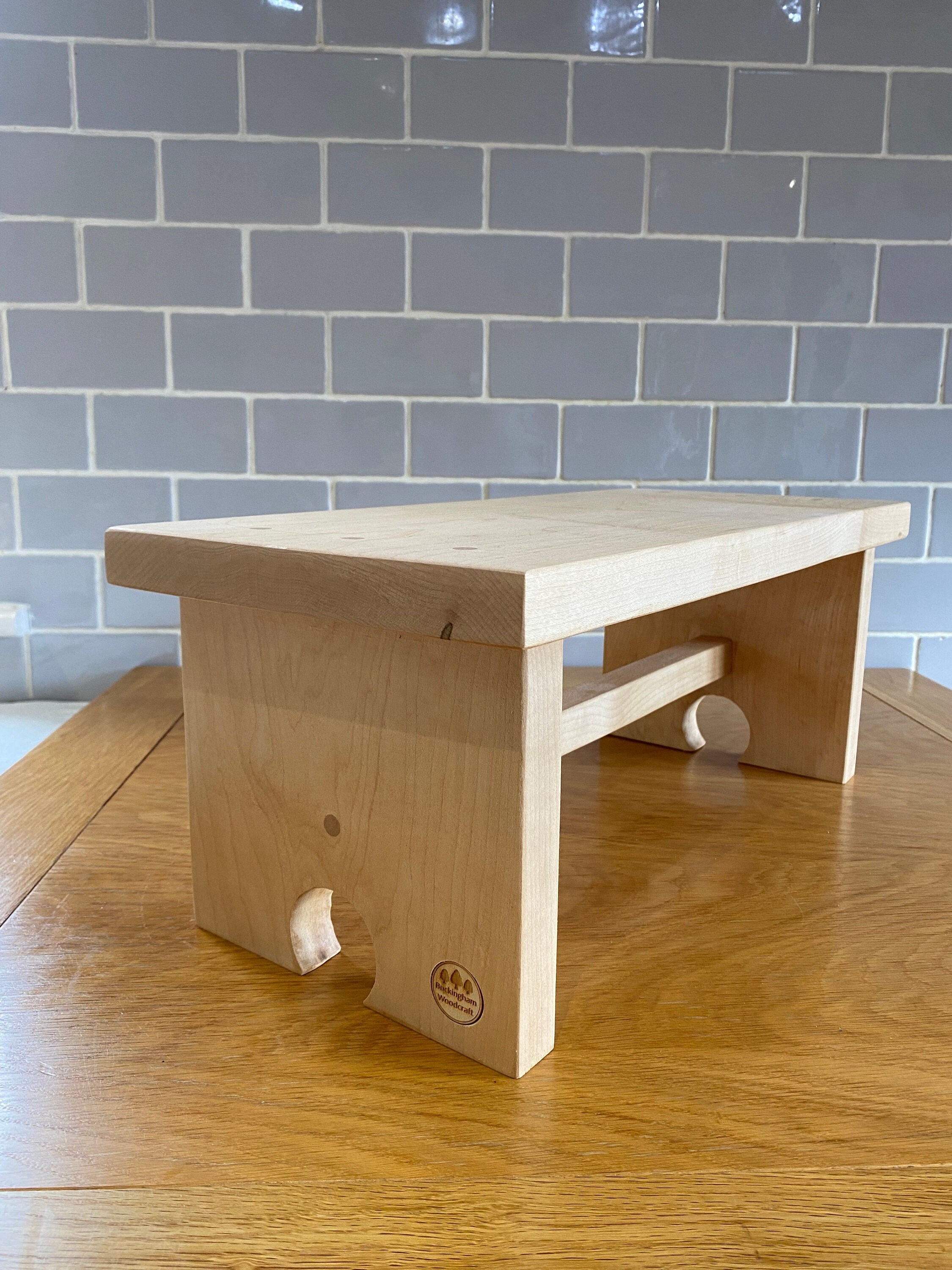 Maple step stool best sale