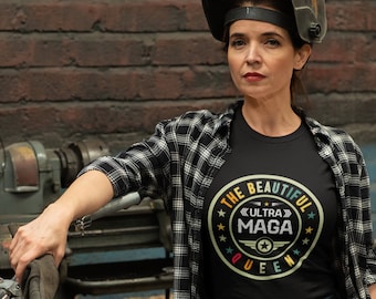 The Beautiful Ultra MAGA Queen (Patch) - Relaxed TEE T-Shirt