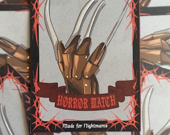 Freddy Krueger Art Print | Nightmare on Elm Street, Signed A5