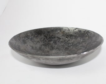 hand forged 11th anniversary carbon steel ring bowl 7.5 inch
