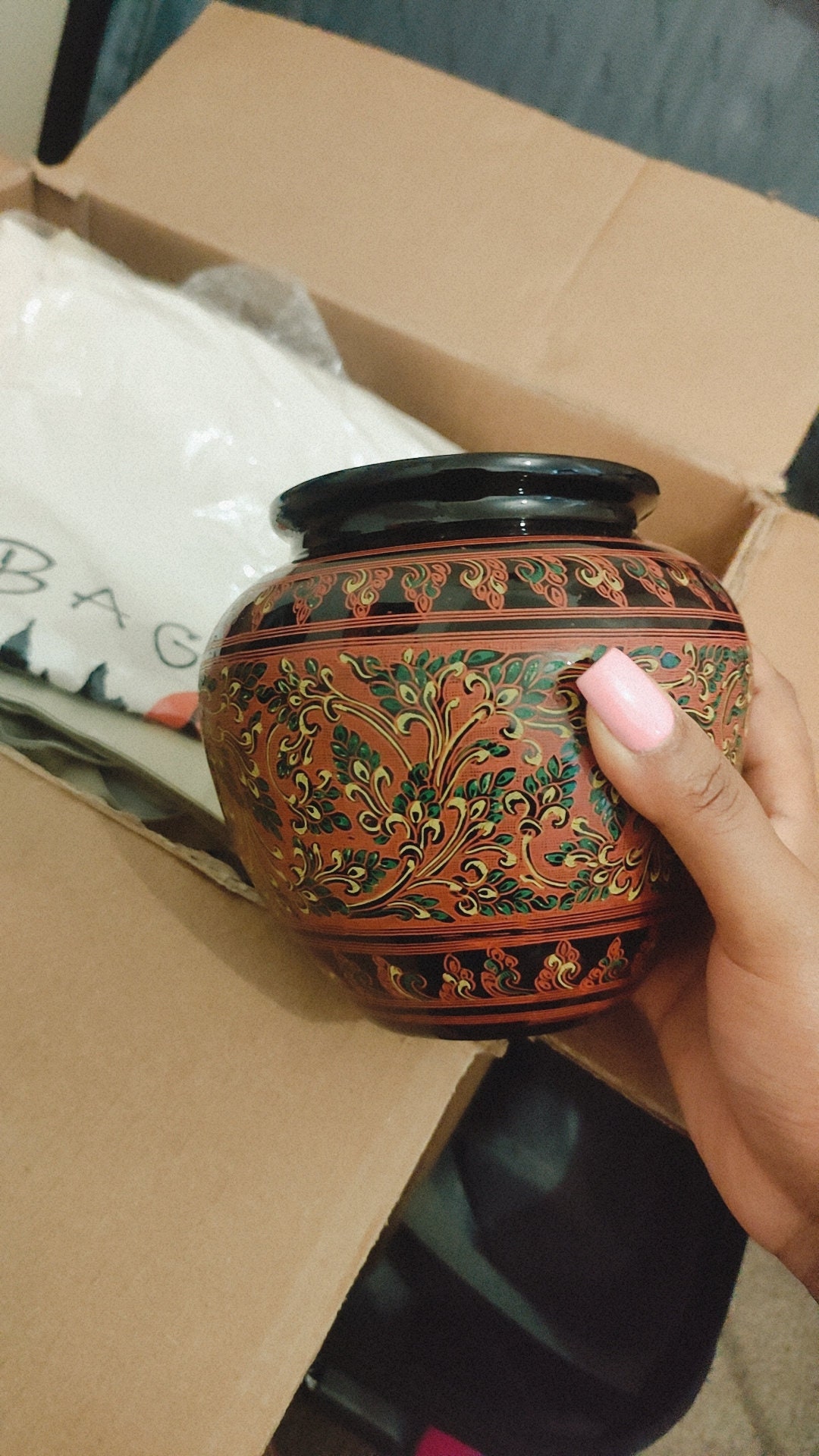 Burmese lacquerware - Etsy 日本