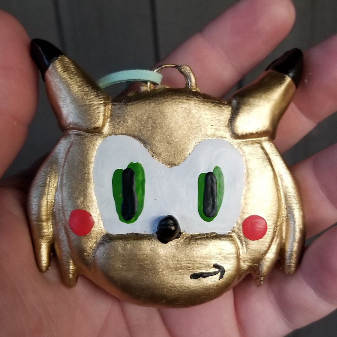 Golden Sonichu Medallion - Etsy