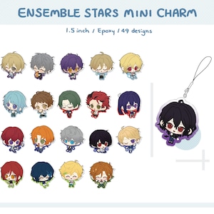 Mini abalorio para teléfono del juego Ensemble Stars Boy Idol [Rhythm Link/New Di]