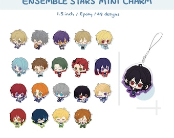 Ensemble Stars Enstars boy idol game mini phone charm [Rhythm Link/New Di]