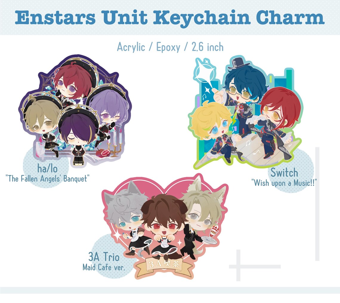 Ensemble Stars Enstars Boy Idol Game Shuffle Unit Switch 3A Trio ...