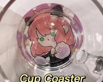 Spy anime girl cup coaster [ON SALE]