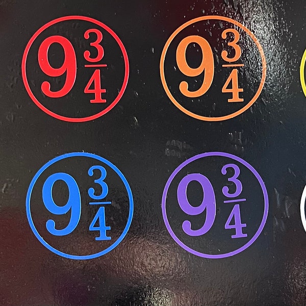 Platform 9 3 4 Sign - Etsy
