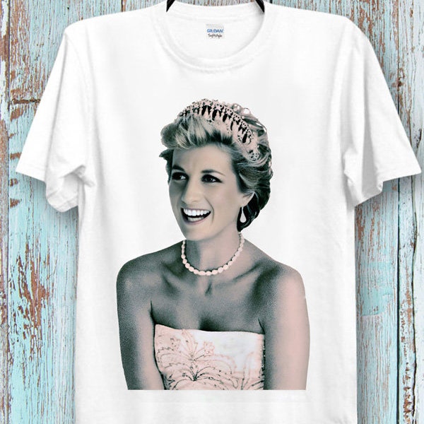 Princess of Wales Lady Diana T Shirt Super Cool Ideal Tee Top for Ladies and Gentlemen