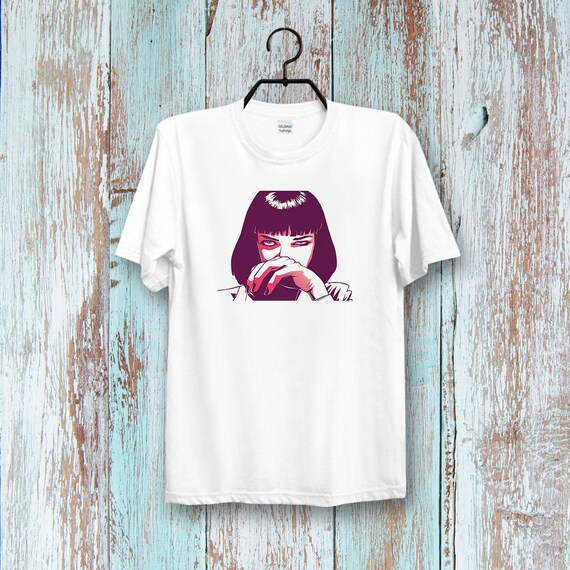 Mia wallace t shirt sale