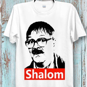 Shalom Freitag Abend Abendessen T-Shirt Jackie Jim Bell Super Cool Ideal Tee Top für Damen und Herren