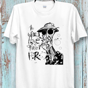 Camiseta de Hunter Thompson Fear Loathing Las Vegas, camiseta Unisex para hombre y mujer, camiseta genial Ideal