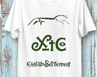 XTC English Settlement T Shirt Tee Top Unisex Men's and Ladies  T-Shirt  Cool Ideal Tee Top
