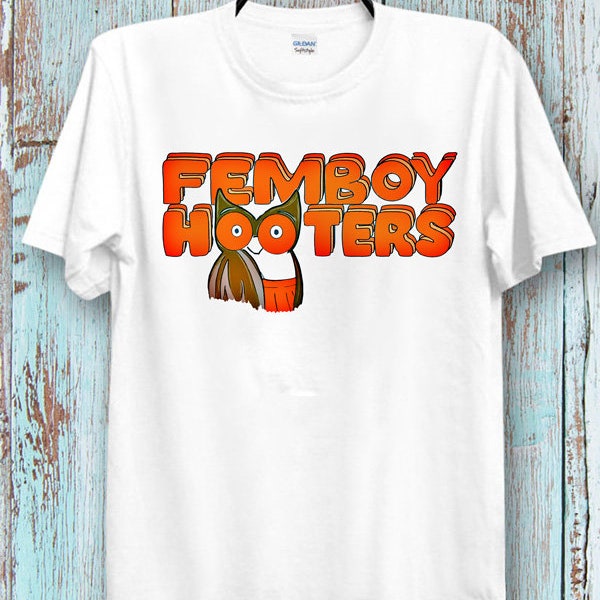 Hooters Femboy T-Shirt Tank Hooters   Cool Ideal Tee Top for Ladies and Gentlemen