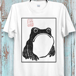 Unimpressed Frog Matsumoto Japanese Hoji T Shirt meme gift  Tee Top Super Cool Tee Top for Ladies and Gentlemen