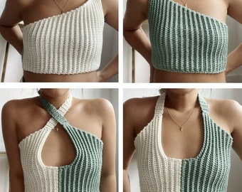 CROCHET PATTERN - The Matcha Top (PDF)