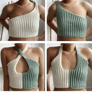 CROCHET PATTERN - The Matcha Top (PDF)