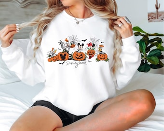 Disneyland Halloween Sweatshirt, Disneyland Sweatshirt, Halloween Sweatshirt, Trendy Sweatshirt, Magical Land Halloween Sweatshirt