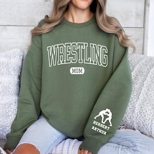 Wrestling Mom Sweatshirt, Wrestling Moms Hoodie, Wrestling Sweatshirt, Mom Sweatshirt, Wrestling Mama Sweatshirt