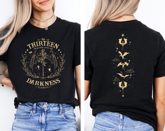 The Thirteen Throne Of Glass Shirt, We Are The Thirteen, Bookish Gift, Sjm Merch, From Now Until The Darkness Claims Us Shirt