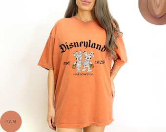 Comfort Color® Retro Disneyland Est 1955 California Mickey Ghost Shirt, Disneyland Halloween Shirt, Disney Mickey Halloween