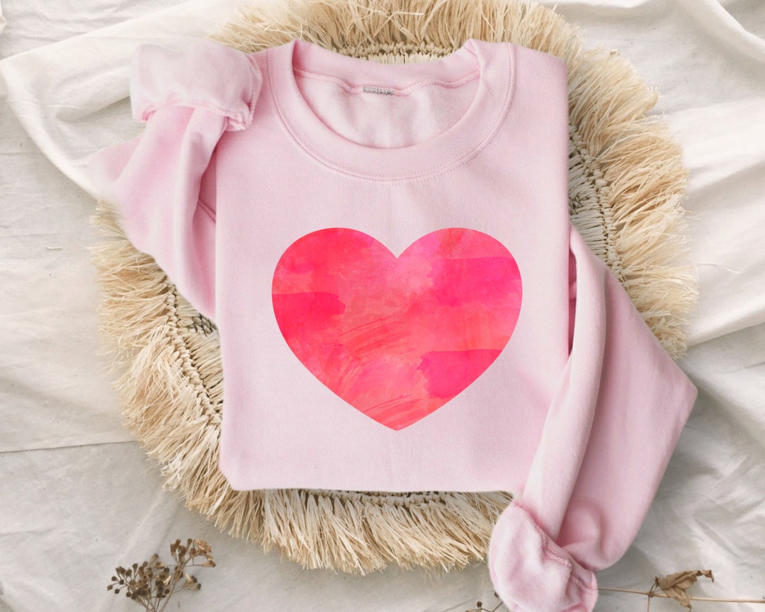 Heart Sweatshirt Green - Unisex