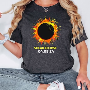 Total Solar Eclipse 2024 Shirt, Total Solar Eclipse 4 08 2024 Shirt, Solar Eclipse Shirt, Total Eclipse 2024 Shirt, Total Solar Eclipse Tees