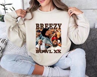 Sweat à Capuche Chris Brown Tour Breezy Bowl XX – Sweat-shirt Hip-hop Décontracté, Homme Femme, Tailles XS à 4XL