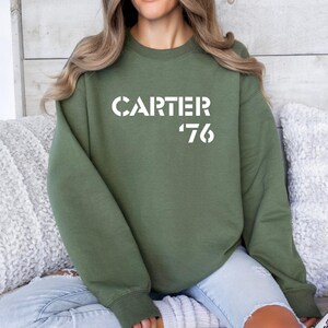 Jimmy Carter Sweatshirt, 1976 Presidential Campaign Sweatshirt, Jimmy Carter Hoodie, Presidental Sweatshirt, Presidental Campaing Hoodie