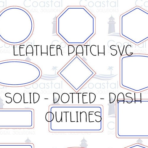 24 Digital SVG Laser Leather Patch File 24 Hat Patches - Etsy