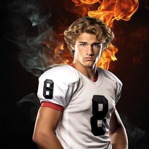 24 digitale achtergronden voor vuur en rook, achtergronden voor sport en senioren, Photoshop-overlay, studioachtergronden, digitale fotografie, 4000 x 4000 @ 300 DPI